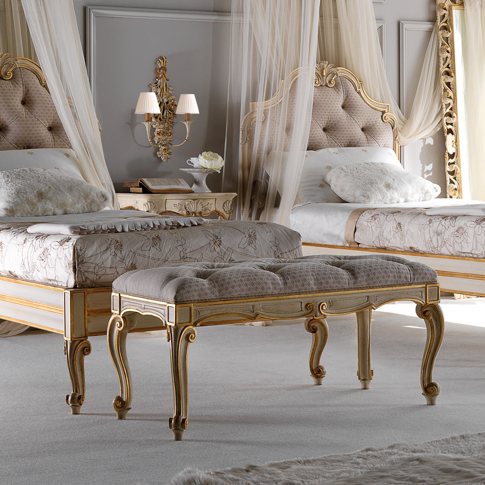 Swjx0023 Luxury Bedroom Benches Bedroom Classical Luxury