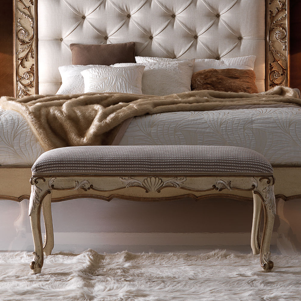 Swjx0111 Luxury Bedroom Benches Bedroom Classical Luxury