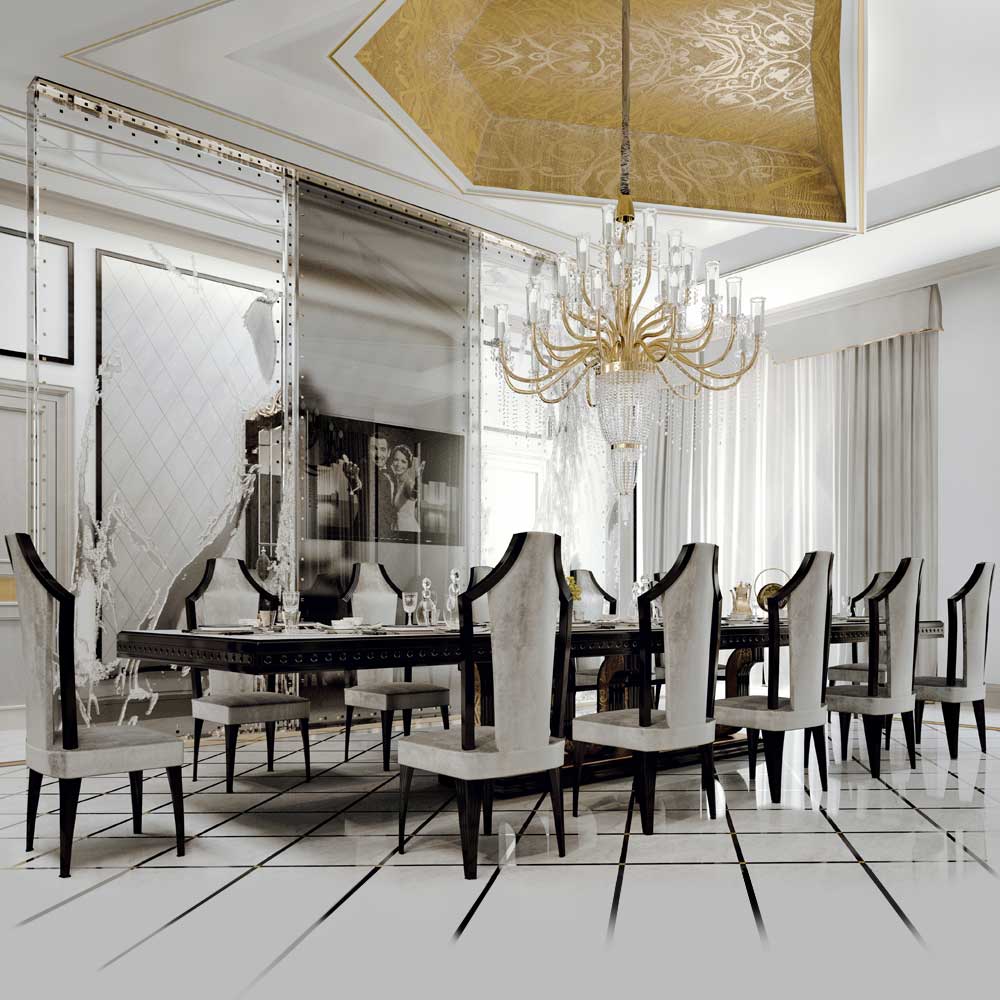 SWJP025 Luxury Designer Dining Tables Dining Room